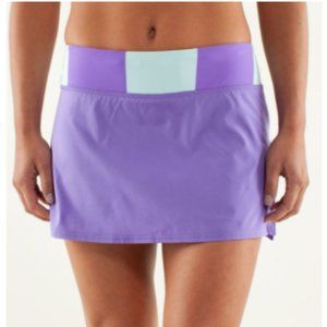 Lululemon Pace Setter tennis skirt sz 8